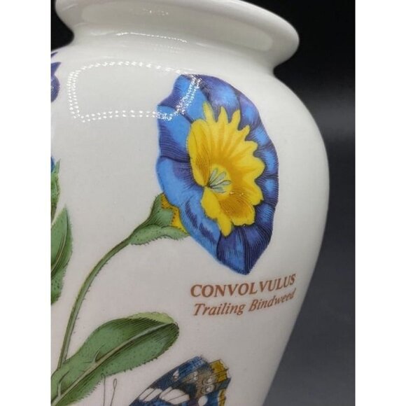 Portmeirion Botanic Garden Canton Vase Convolvulus Trailing Bindweed 5.25” - Picture 9 of 12